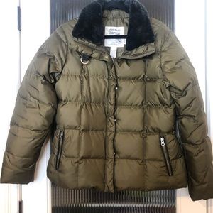 Women’s Eddie Bauer down coat.